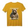 Guten Morgen! Dünnes Eis, Bär & Kaffee T-Shirt für Morgenmuffel & Bürohelden – Lustiges Geschenk für Kaffee- und Humorliebhaber