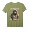 Guten Morgen! Dünnes Eis, Bär & Kaffee T-Shirt für Morgenmuffel & Bürohelden – Lustiges Geschenk für Kaffee- und Humorliebhaber