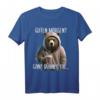 Guten Morgen! Dünnes Eis, Bär & Kaffee T-Shirt für Morgenmuffel & Bürohelden – Lustiges Geschenk für Kaffee- und Humorliebhaber