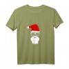 Lustiges Weihnachtsmann Weihnachtsmütze Bart Sonnenbrille T-Shirt für die Familie – Festliches Partnerlook für Weihnachten & Heiligabend