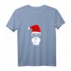 Lustiges Weihnachtsmann Weihnachtsmütze Bart Sonnenbrille T-Shirt für die Familie – Festliches Partnerlook für Weihnachten & Heiligabend