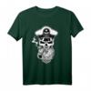 Kapitän Totenkopf Bart Segler Navigator Boot T-Shirt – Witziges Männeroutfit für Bootsfahrer, Kapitäne & Abenteuerfans