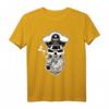 Kapitän Totenkopf Bart Segler Navigator Boot T-Shirt – Witziges Männeroutfit für Bootsfahrer, Kapitäne & Abenteuerfans