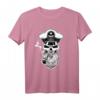 Kapitän Totenkopf Bart Segler Navigator Boot T-Shirt – Witziges Männeroutfit für Bootsfahrer, Kapitäne & Abenteuerfans