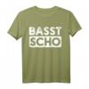 Basst Scho Passt Schon Alles Gut Redewendung T-Shirt - Lustiges, bequemes Spruchshirt für Alltag und Geschenke