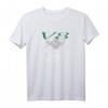 V8 Power Blubbern & Grinsen T-Shirt – Muskelauto, PS & Benzin Geschenk für V8 Motor Fans