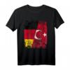 Türkei Deutschland Flagge T-Shirt für Damen, Herren und Kinder | Patriotisches Ländershirt mit klassischem Design