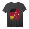 Türkei Deutschland Flagge T-Shirt für Damen, Herren und Kinder | Patriotisches Ländershirt mit klassischem Design