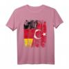 Türkei Deutschland Flagge T-Shirt für Damen, Herren und Kinder | Patriotisches Ländershirt mit klassischem Design