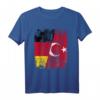 Türkei Deutschland Flagge T-Shirt für Damen, Herren und Kinder | Patriotisches Ländershirt mit klassischem Design