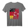 Türkei Deutschland Flagge T-Shirt für Damen, Herren und Kinder | Patriotisches Ländershirt mit klassischem Design