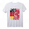 Türkei Deutschland Flagge T-Shirt für Damen, Herren und Kinder | Patriotisches Ländershirt mit klassischem Design
