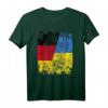 Ukraine Deutschland Freundschaft Flagge T-Shirt für Damen, Herren & Kinder – Klassisch geschnitten, doppelt genähter Saum