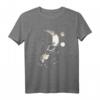 Vintage Bassschlüssel Schädel Bass Gitarre T-Shirt für Bassisten & Kontrabassspieler – Perfekt für Bandproben & Konzerte
