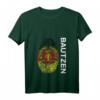 Damen Bautzen DDR Flagge T-Shirt mit V-Ausschnitt - Stolzes Ostdeutsches Erinnerungsstück und Souvenir
