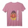 Damen Bautzen DDR Flagge T-Shirt mit V-Ausschnitt - Stolzes Ostdeutsches Erinnerungsstück und Souvenir