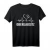 Oberlausitz T-Shirt - Regionales Design für Oberlausitzer und Ostsachsen, Klassisch geschnitten und doppelt genäht