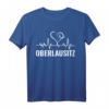 Oberlausitz T-Shirt - Regionales Design für Oberlausitzer und Ostsachsen, Klassisch geschnitten und doppelt genäht