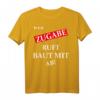 Wer Zugabe ruft baut mit ab - Lustiges Konzert- und Festival-T-Shirt für Musikliebhaber & Festivalgänger