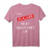 Wer Zugabe ruft baut mit ab - Lustiges Konzert- und Festival-T-Shirt für Musikliebhaber & Festivalgänger