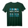 Kinna dad i scho oba meng dua i ned Bassd scho - Bayerisches Dialekt T-Shirt zum HapPanda, Heimatliebe & Humor Geschenk