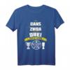 Oans Zwoa Drei - Triple Sieger Bayern München Fan T-Shirt für Supporter, Ultras & Fußball Fans mit bayrischem Spruch