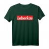 Rotes Leberkas Boxlogo Fleischkas T-Shirt für Metzger & Fleischliebhaber – Lustiges Geschenk für Bayern, Österreich, Papa, Bruder, Opa & Weihnachten