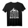 Lustiges Bayern T-Shirt Geschenk mit Bergmotiv - Perfekt für Bayern-Urlauber, Bayern-Fans und als Geschenk für Weihnachten & Geburtstage