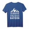 Lustiges Bayern T-Shirt Geschenk mit Bergmotiv - Perfekt für Bayern-Urlauber, Bayern-Fans und als Geschenk für Weihnachten & Geburtstage
