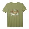 Braut JGA T-Shirt für Frauen lustig Bayern - Originelles Land & Dorf Hochzeits-Shirt für Junggesellinnenabschied, Poltern & Feier in Tracht & Dirndl