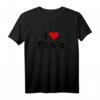 Ich liebe Minga München T-Shirt – Klassisch geschnittenes Bayern- und Münchner-Liebhaber-Shirt, perfektes Geschenk für Münchner und Bayern-Fans