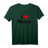 Ich liebe Minga München T-Shirt – Klassisch geschnittenes Bayern- und Münchner-Liebhaber-Shirt, perfektes Geschenk für Münchner und Bayern-Fans