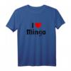 Ich liebe Minga München T-Shirt – Klassisch geschnittenes Bayern- und Münchner-Liebhaber-Shirt, perfektes Geschenk für Münchner und Bayern-Fans