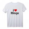 Ich liebe Minga München T-Shirt – Klassisch geschnittenes Bayern- und Münchner-Liebhaber-Shirt, perfektes Geschenk für Münchner und Bayern-Fans