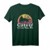 Cats and Green Bay, WI Retro Vintage T-Shirt – Geschenk für Katzenliebhaber, Stadtfans und alle, die Green Bay lieben