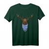 Trachten T-Shirt Bayern mit Hirsch und Flagge - Perfekt für Oktoberfest, Münchner Wiesn und bayrische Feste