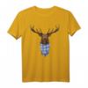 Trachten T-Shirt Bayern mit Hirsch und Flagge - Perfekt für Oktoberfest, Münchner Wiesn und bayrische Feste