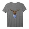 Trachten T-Shirt Bayern mit Hirsch und Flagge - Perfekt für Oktoberfest, Münchner Wiesn und bayrische Feste