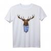 Trachten T-Shirt Bayern mit Hirsch und Flagge - Perfekt für Oktoberfest, Münchner Wiesn und bayrische Feste