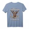 Oktoberfest T-Shirt Lederhose Herren mit Hirschmotiv - Lustiges Trachtenshirt für Wiesn & Volksfest, Bayrisches Geschenk