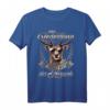 Oktoberfest T-Shirt Lederhose Herren mit Hirschmotiv - Lustiges Trachtenshirt für Wiesn & Volksfest, Bayrisches Geschenk