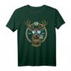 Bayern Hirsch mit Sonnenbrille Herren Lederhose Kostüm T-Shirt – Perfekt für Oktoberfest & Partys
