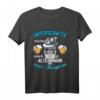 Trachten T-Shirt Herren mit Lederhose Motiv | Bayerisches Volksfest & Oktoberfest Shirt mit Spruch & Bier