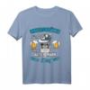 Trachten T-Shirt Herren mit Lederhose Motiv | Bayerisches Volksfest & Oktoberfest Shirt mit Spruch & Bier