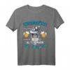 Trachten T-Shirt Herren mit Lederhose Motiv | Bayerisches Volksfest & Oktoberfest Shirt mit Spruch & Bier