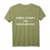 Lustiges bayrisches T-Shirt mit Spruch 'Himmi Oarsch Und Woiknbruch' – Perfektes Geschenk für Oktoberfest, Volksfest & Bierzelt