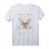HapPanda Oktoberfest T-Shirt mit Hirsch-Motiv für Männer und Jungen - Kurzarm Trachten Shirt für Wiesn & Festzelt