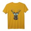 Bayern Hirsch mit Sonnenbrille Herren Lederhose Kostüm T-Shirt – Lässiges Oktoberfest Outfit für Damen, Herren & Kinder