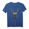 Bayern Hirsch mit Sonnenbrille Herren Lederhose Kostüm T-Shirt – Lässiges Oktoberfest Outfit für Damen, Herren & Kinder
