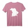 Bayern T-Shirt mit Bayern-Umriss – Heimatliebe zeigen für alle, die in Bayern leben und das Bundesland lieben